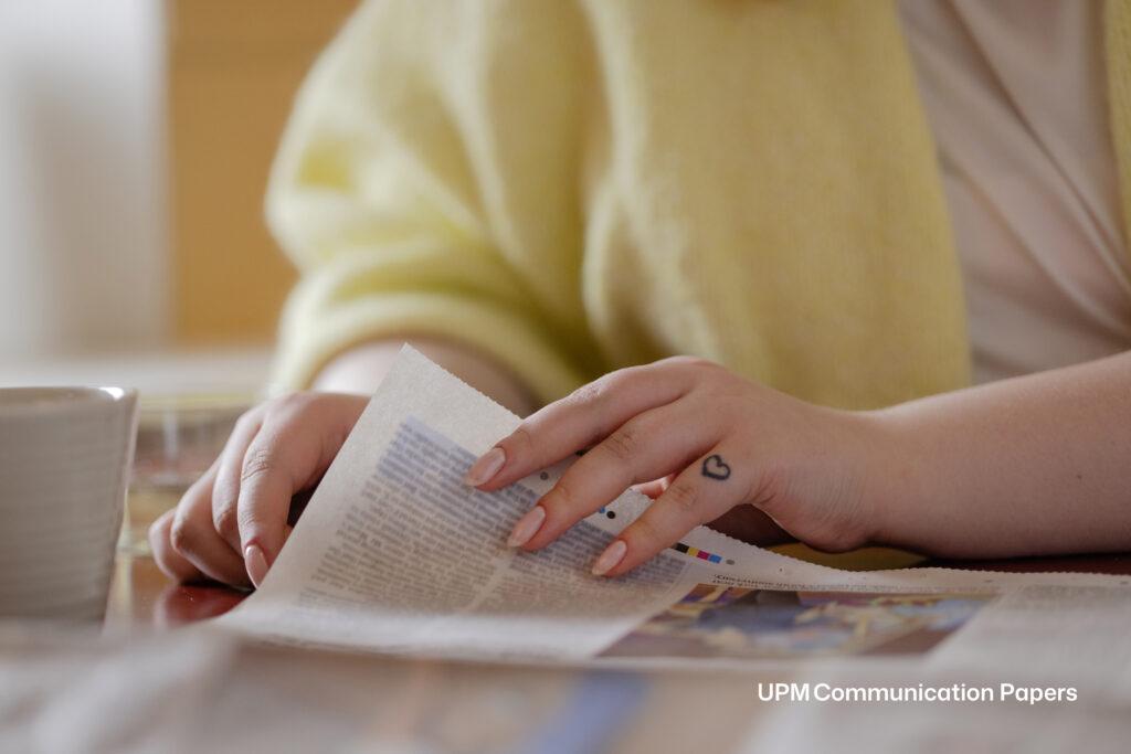 UPM newsprint