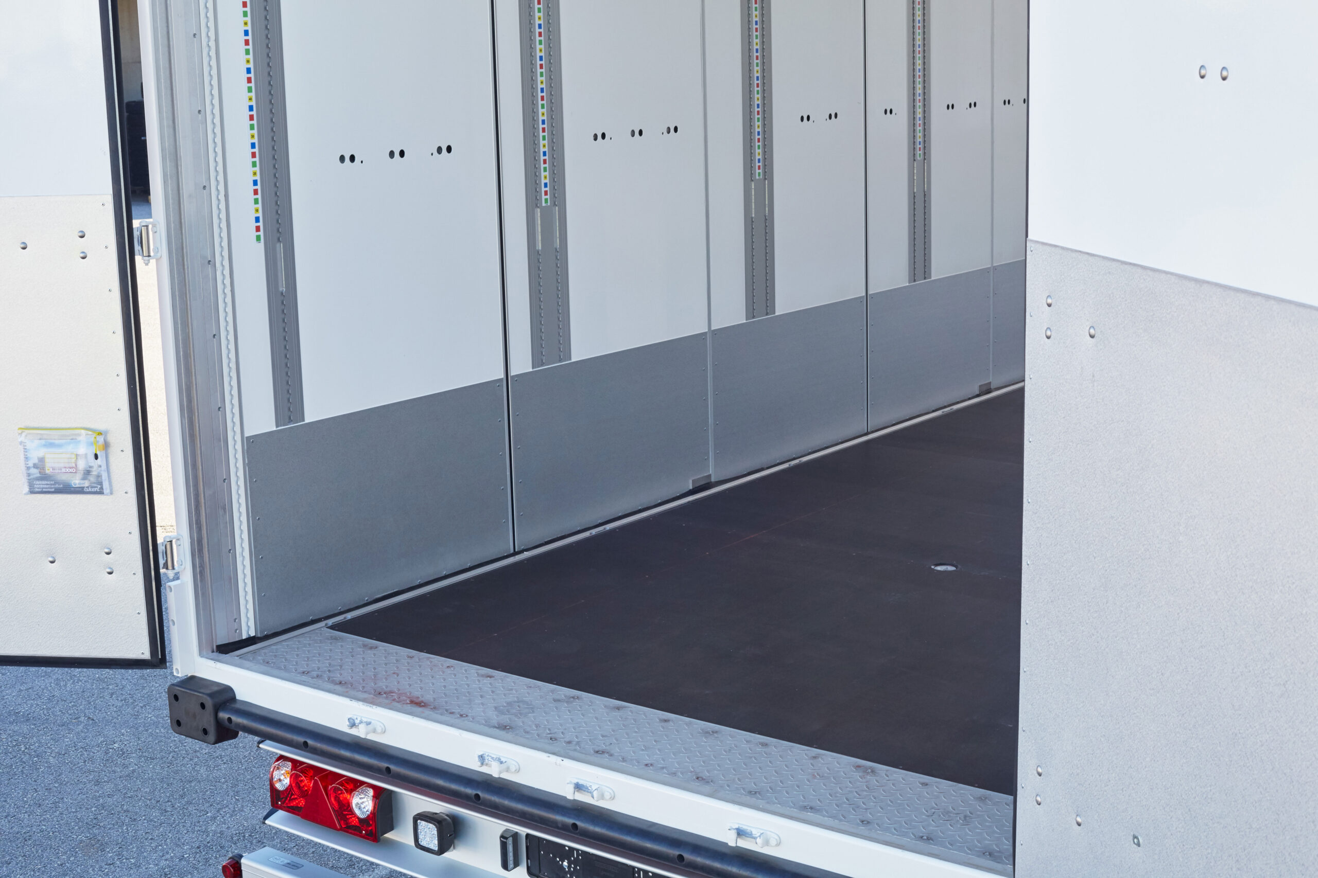 WISA plywood vehicle flooring in a trailer