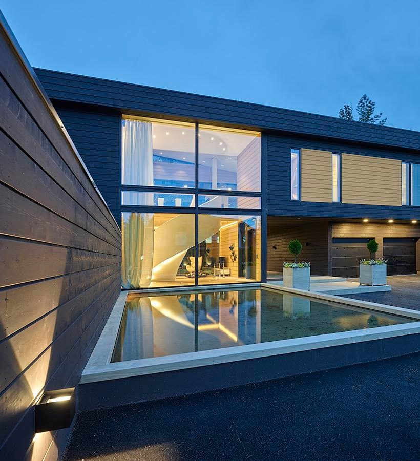 Polar Life Haus modern log house