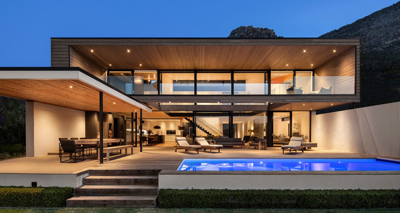 Villa Nordic, a Polar Life Haus log house in Cape Town