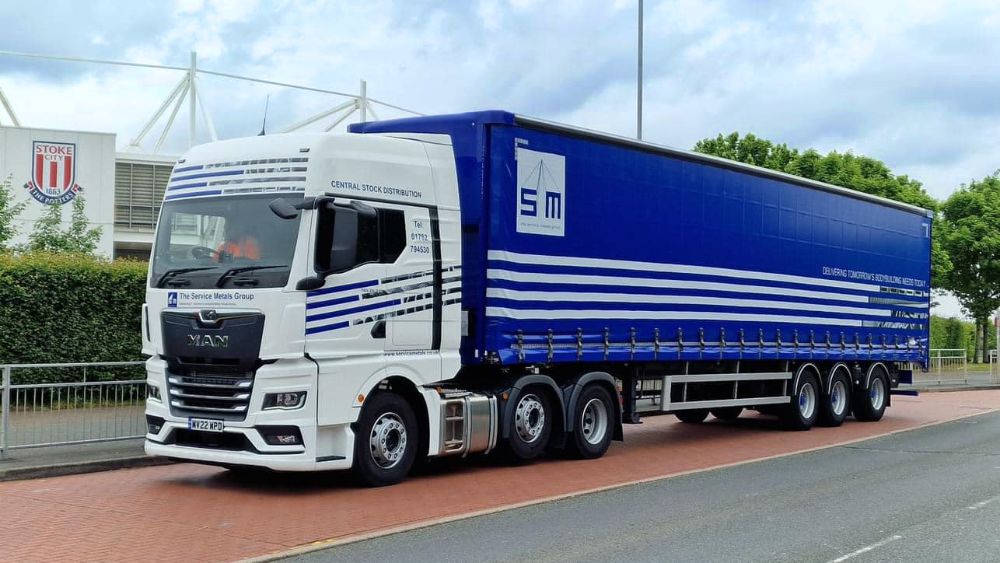 Service Metals truck