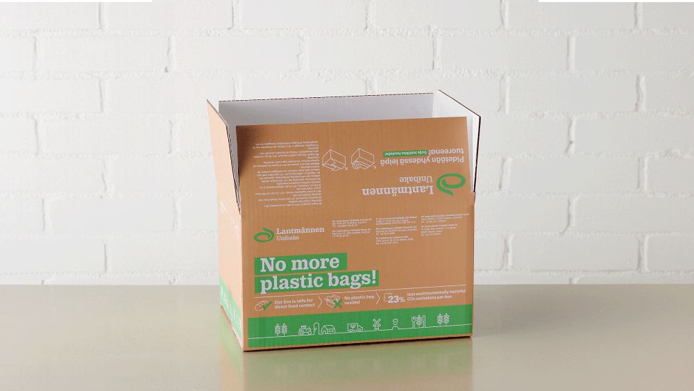 Lantmännen Unibake frozen bread box