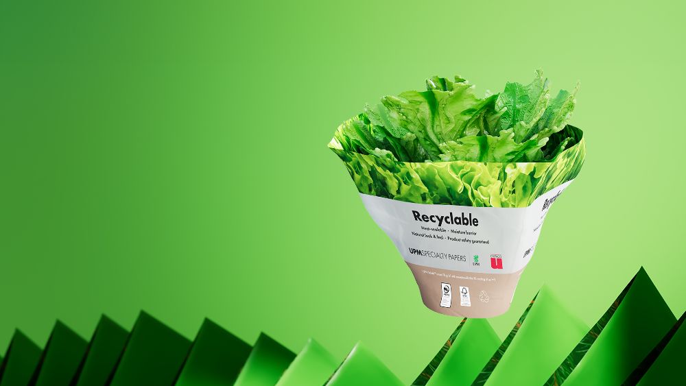 Unipaco salad pot wrapper