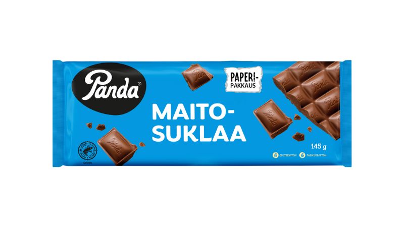 Panda chocolate wrapper